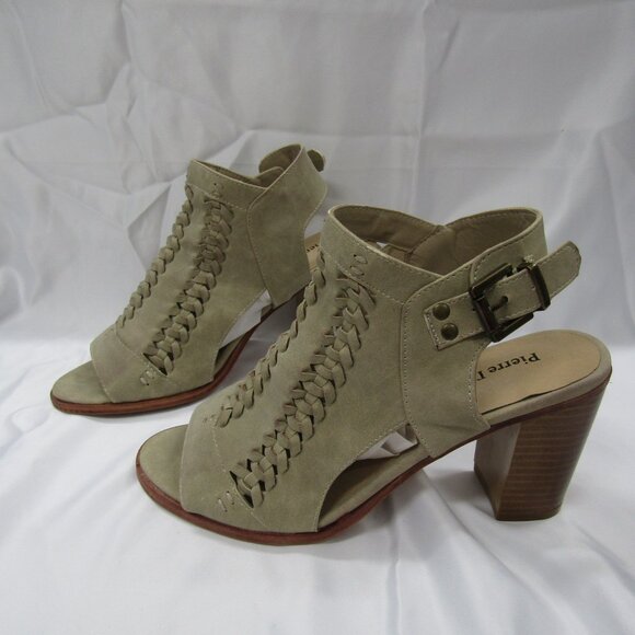 Pierre Dumas Womens Heels Tan Size 8 - Picture 1 of 11